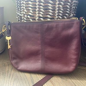 Fossil handbag – real leather